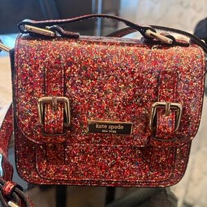 Kate Spade Multicolor Glitter Crossbody Bag